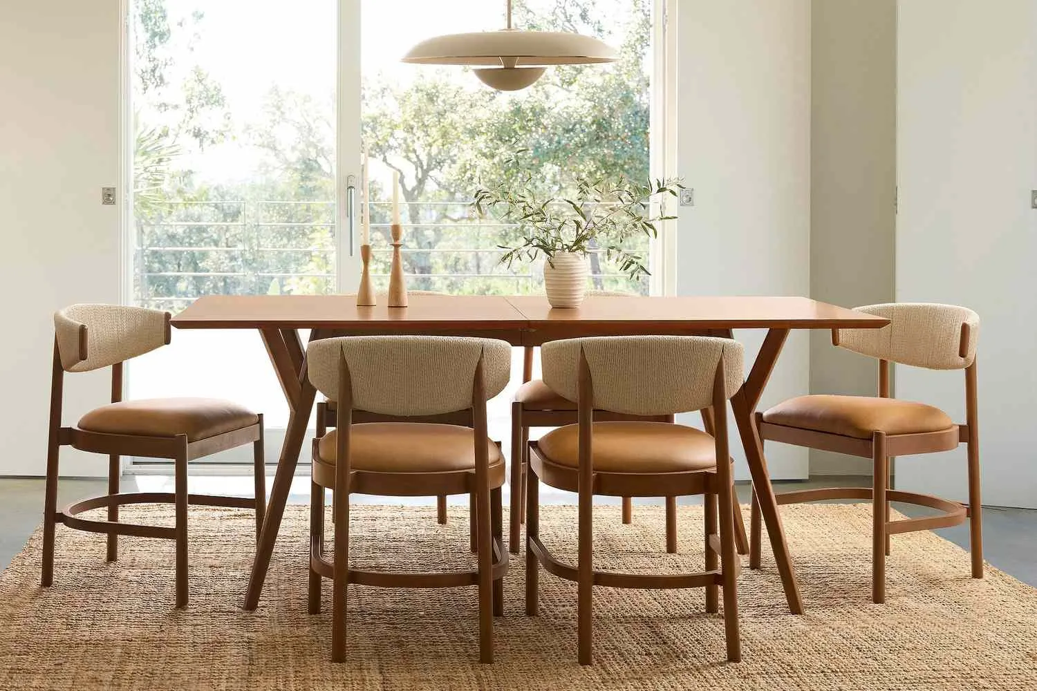 Timeless Solid-Wood Dining Table